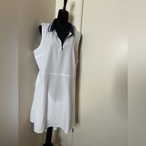 🤍 Skechers GOwalk Sport Court Dress – White – Size 2XL (NWT)